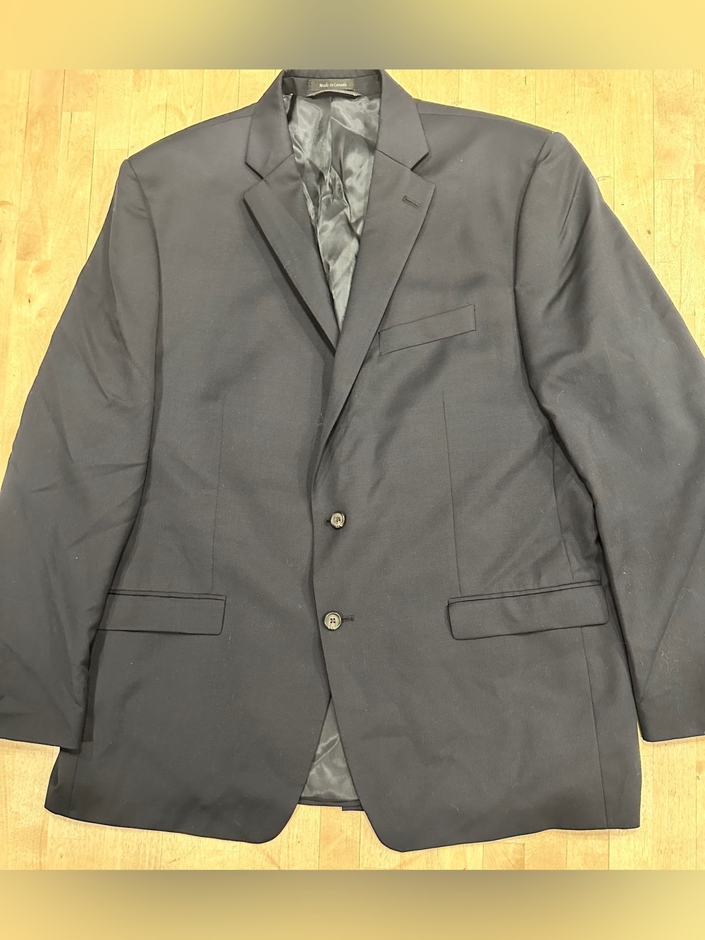 Ralph Lauren Black Two-Button Sport Coat
